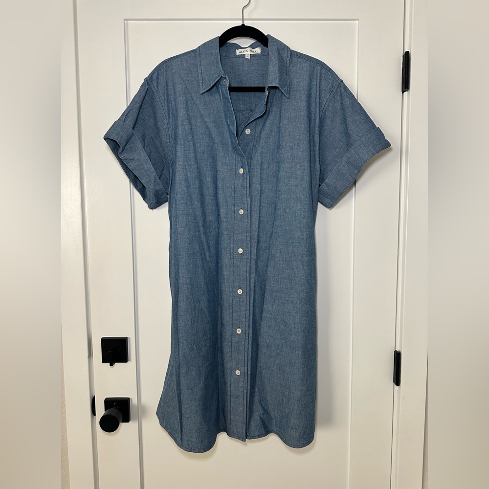 Alex Mill Chambray Shirt Dress